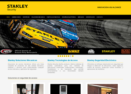 página web stanley security